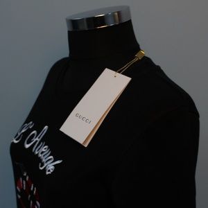 Tops - Gucci L' Aveugle Par Amour Snake Embroidered Sweat Tops - Gucci L' Aveugle Par Amour Snake Embroidered Sweat
